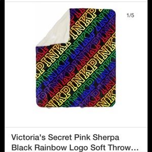 COPY - Victoria secret “Pink” Sherpa blankets